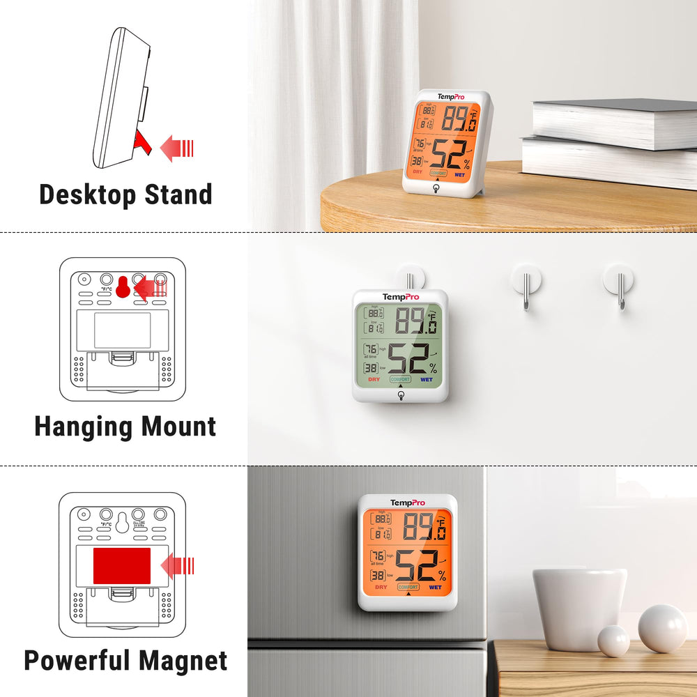 TempPro TempAir Digital Hygrometer packaging