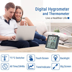 TempPro TempAir hygrometer with clear display and buttons
