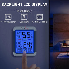 TempPro TempAir thermometer mounted on a wall