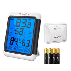TempPro TempAir Wireless Indoor Outdoor Thermometer front view