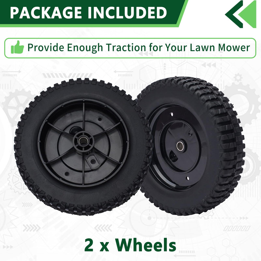 TENGMUJX 9-inch lawn mower rear wheel packaging