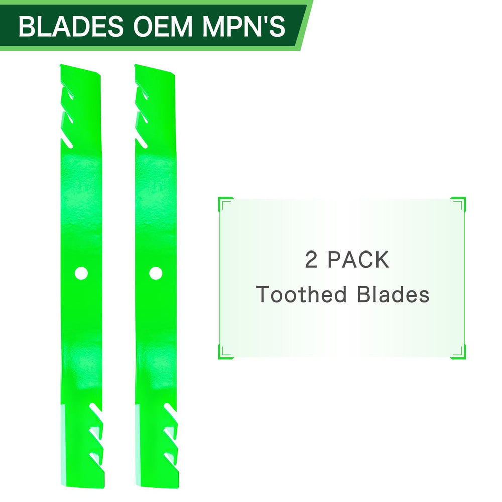 TENGMUJX blades compatible with Toro Timecutter models