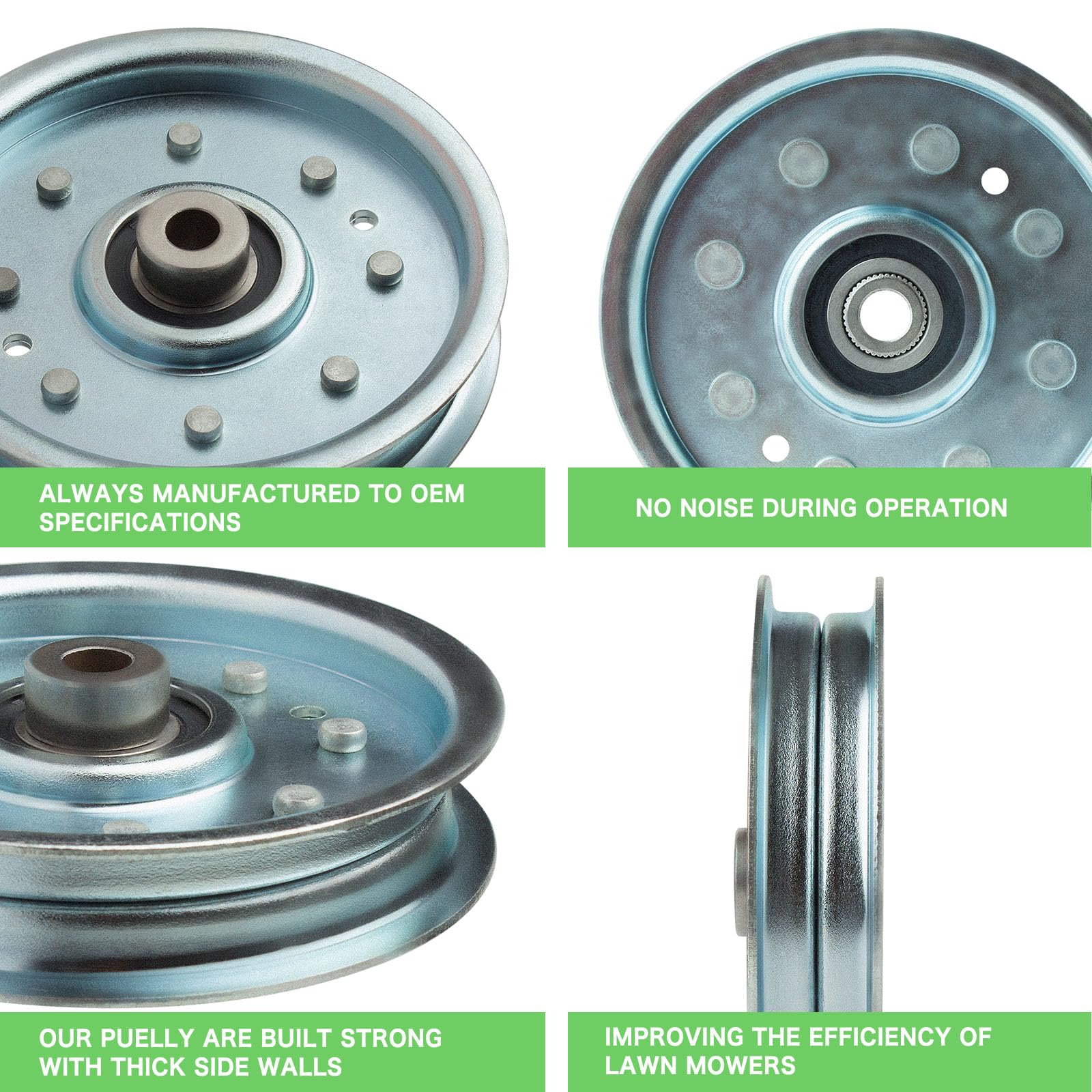 TENGMUJX Idler Pulley 07300101 top view