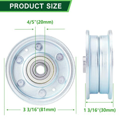 TENGMUJX Idler Pulley 1721133SM side view