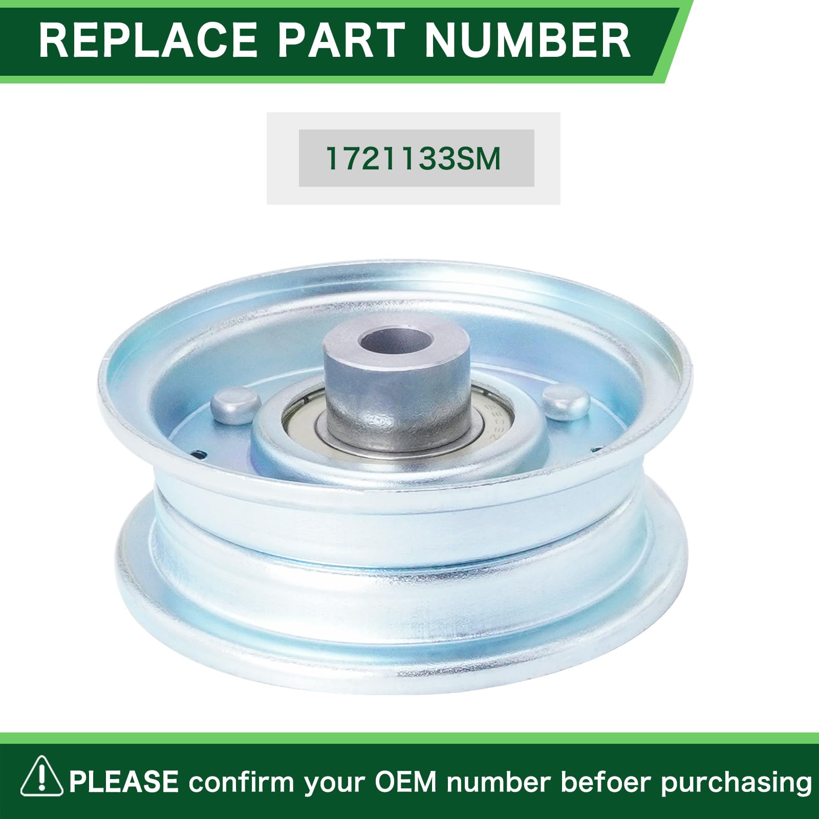 TENGMUJX Idler Pulley 1721133SM specifications