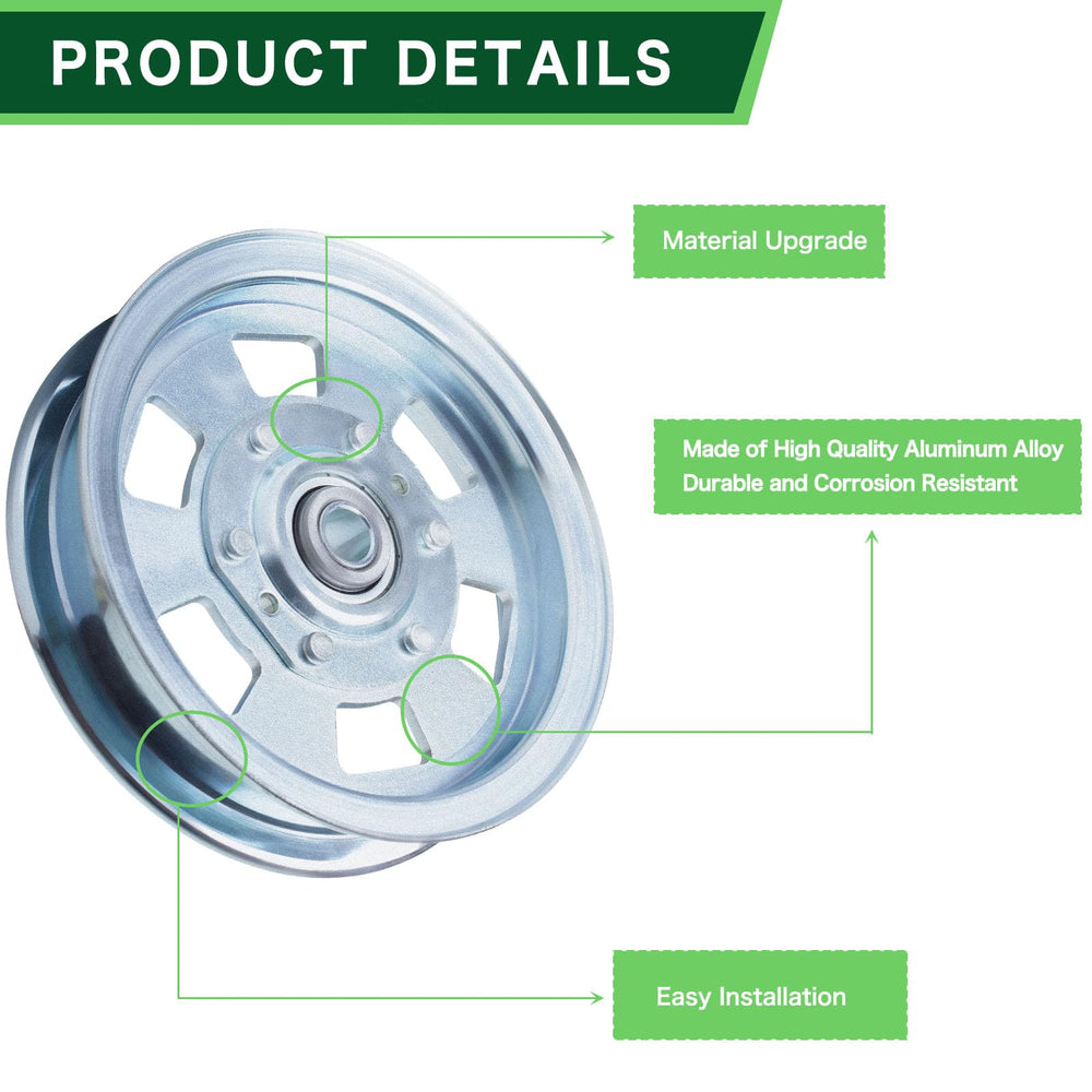 TENGMUJX Lawn Mower Idler Pulley 3 Pack packaging