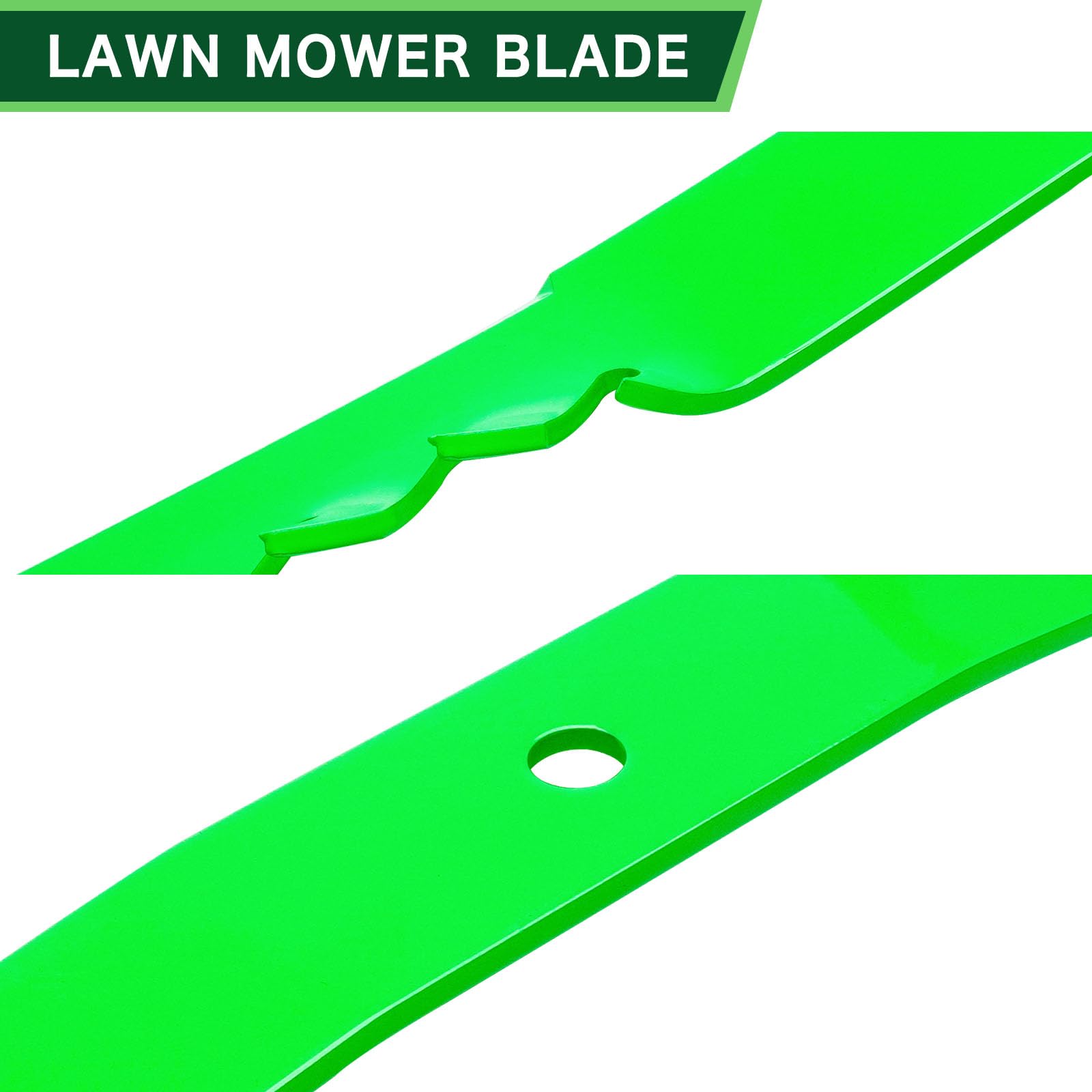 TENGMUJX mower blades dimensions and specifications