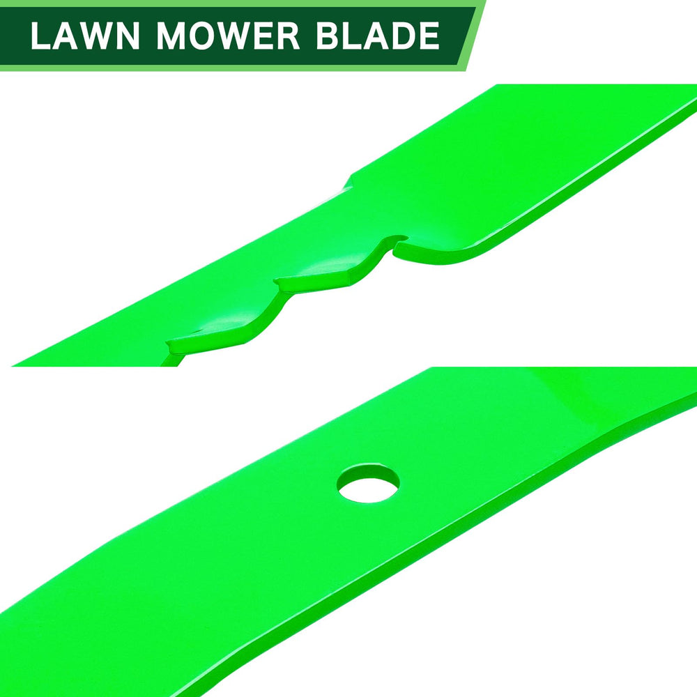 TENGMUJX mower blades dimensions and specifications