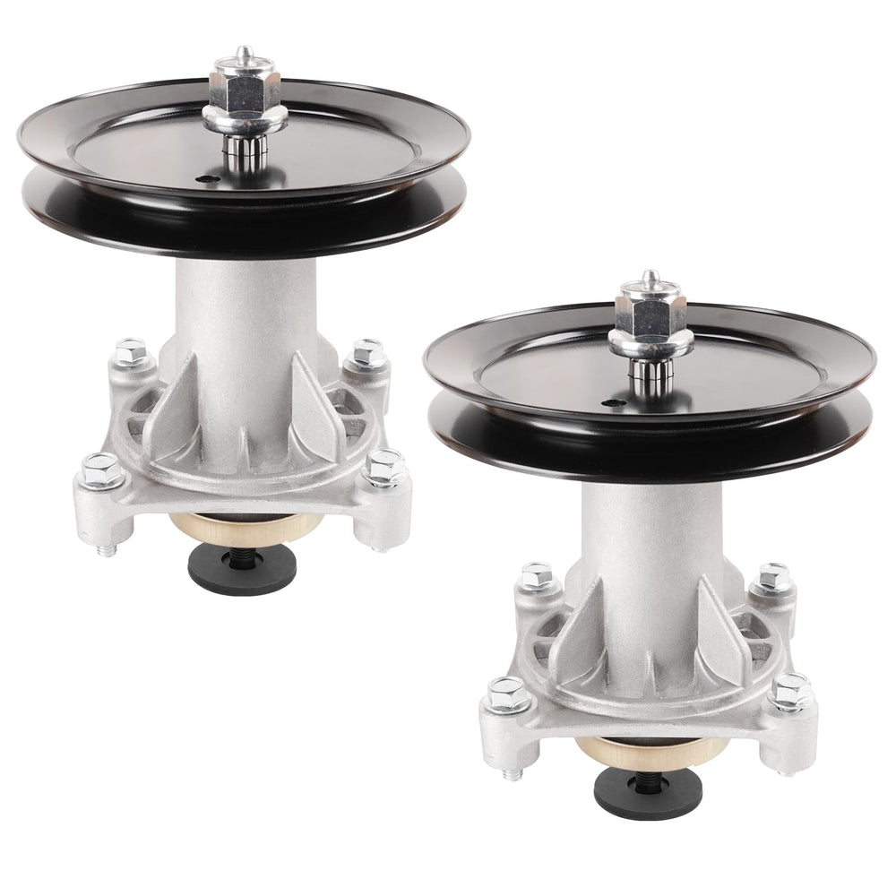 TENGMUJX Spindle Assembly with Pulley front view
