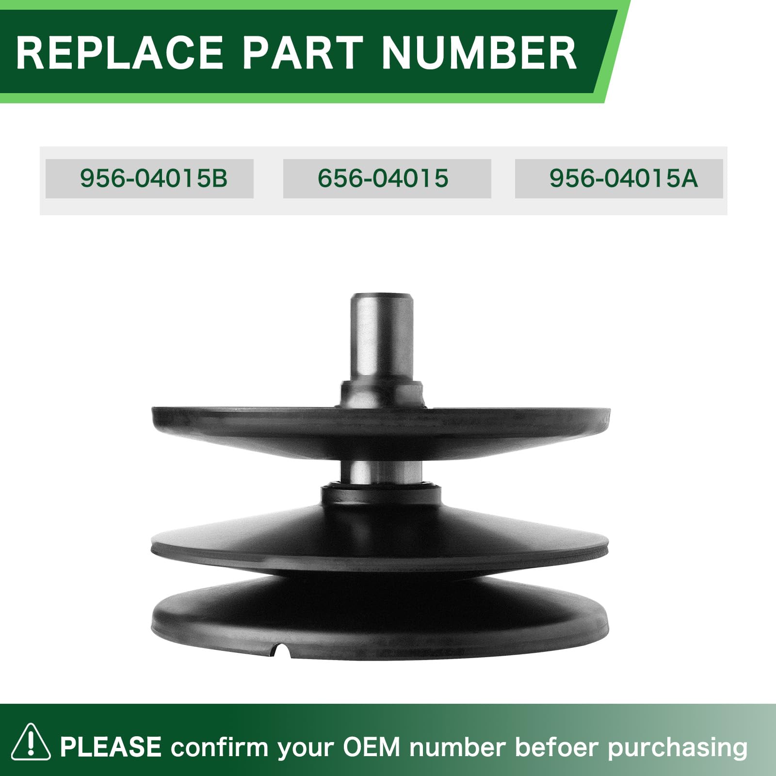 TENGMUJX Variable Speed Pulley 956-04015B packaging