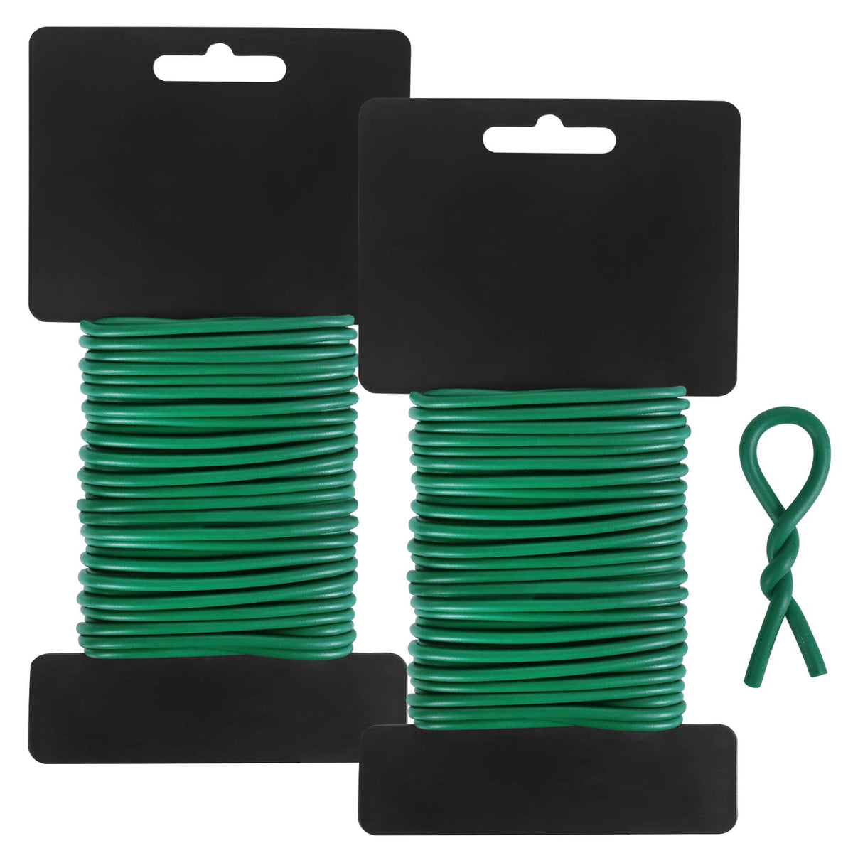 Tenn Well Garden Wire 52ft soft green roll front view