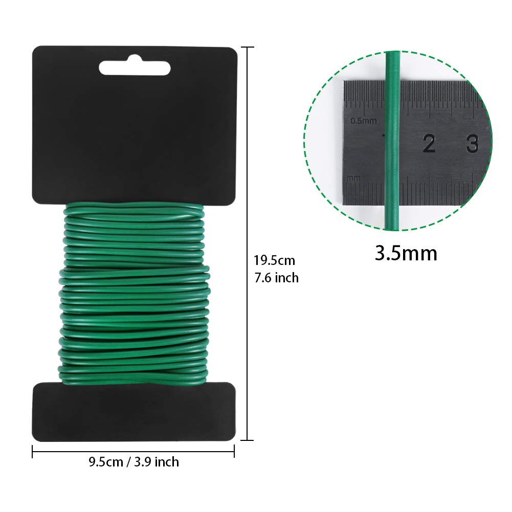 Tenn Well Garden Wire on plastic board for storage
