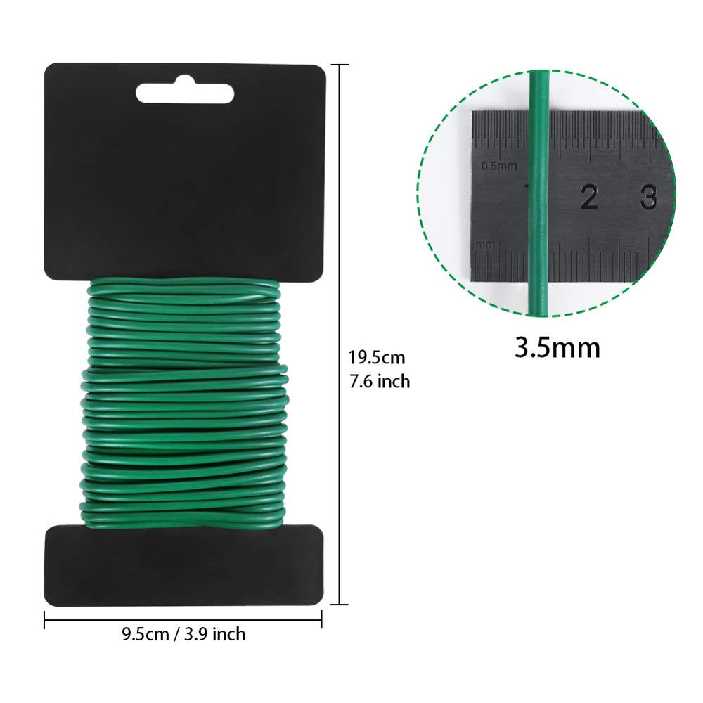 Tenn Well Garden Wire on plastic board for storage