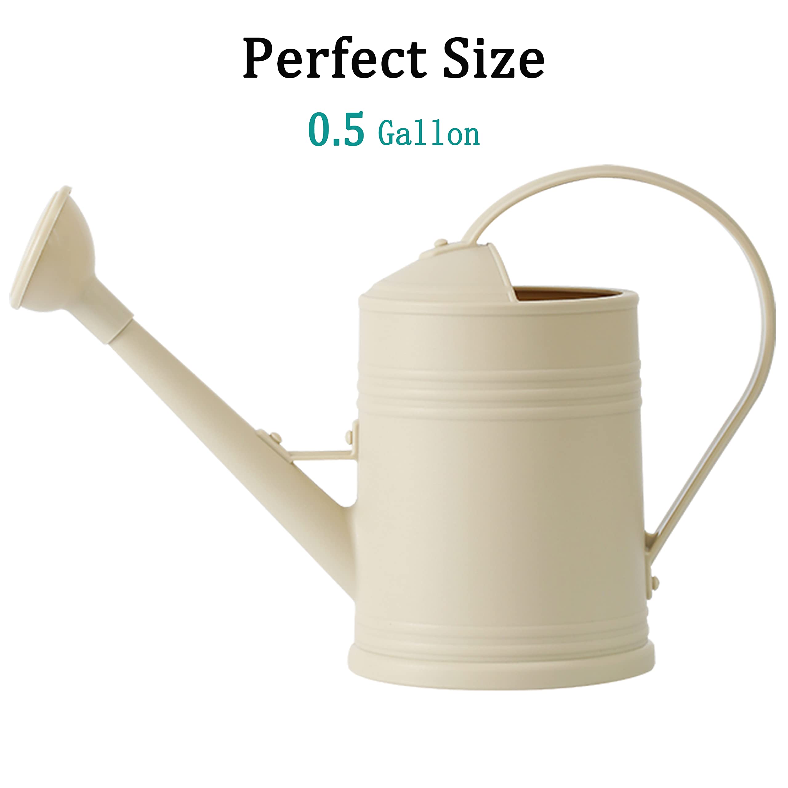 Tennedriv Green Indoor Watering Can with detachable sprinkler head