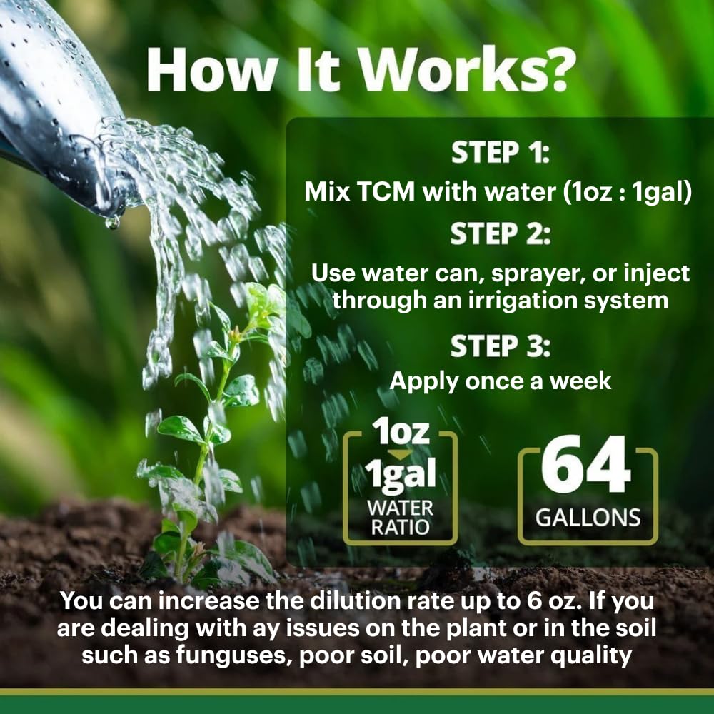 TeraGanix TCM Soil Conditioner container side view