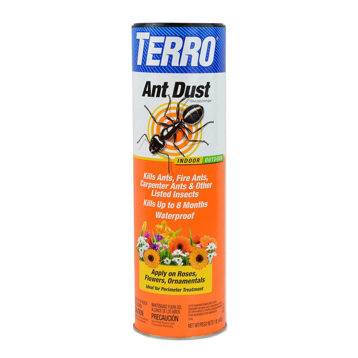 Terro Ant Dust 540g shaker canister front view