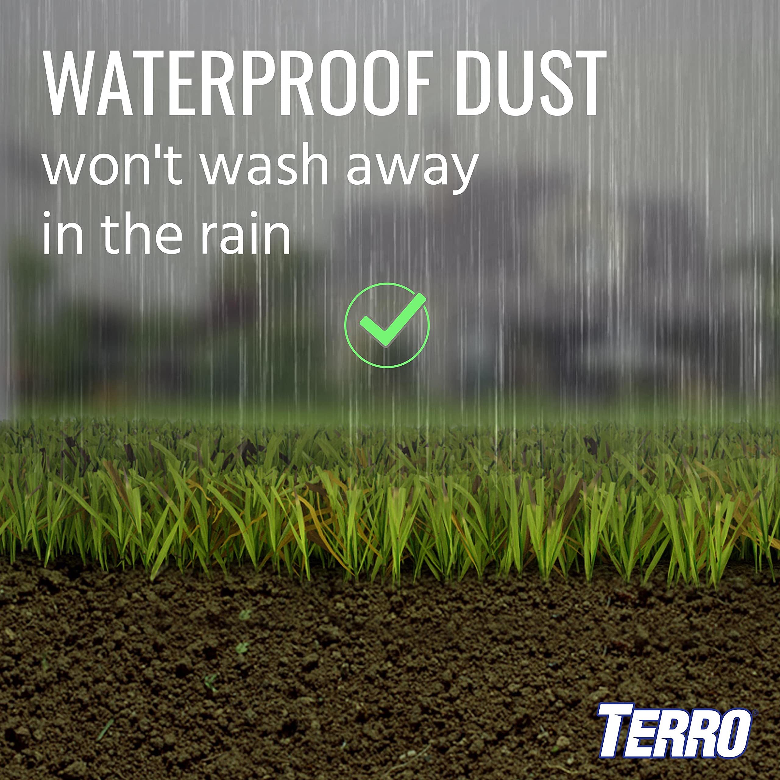 Terro Ant Dust used around foundation of a house