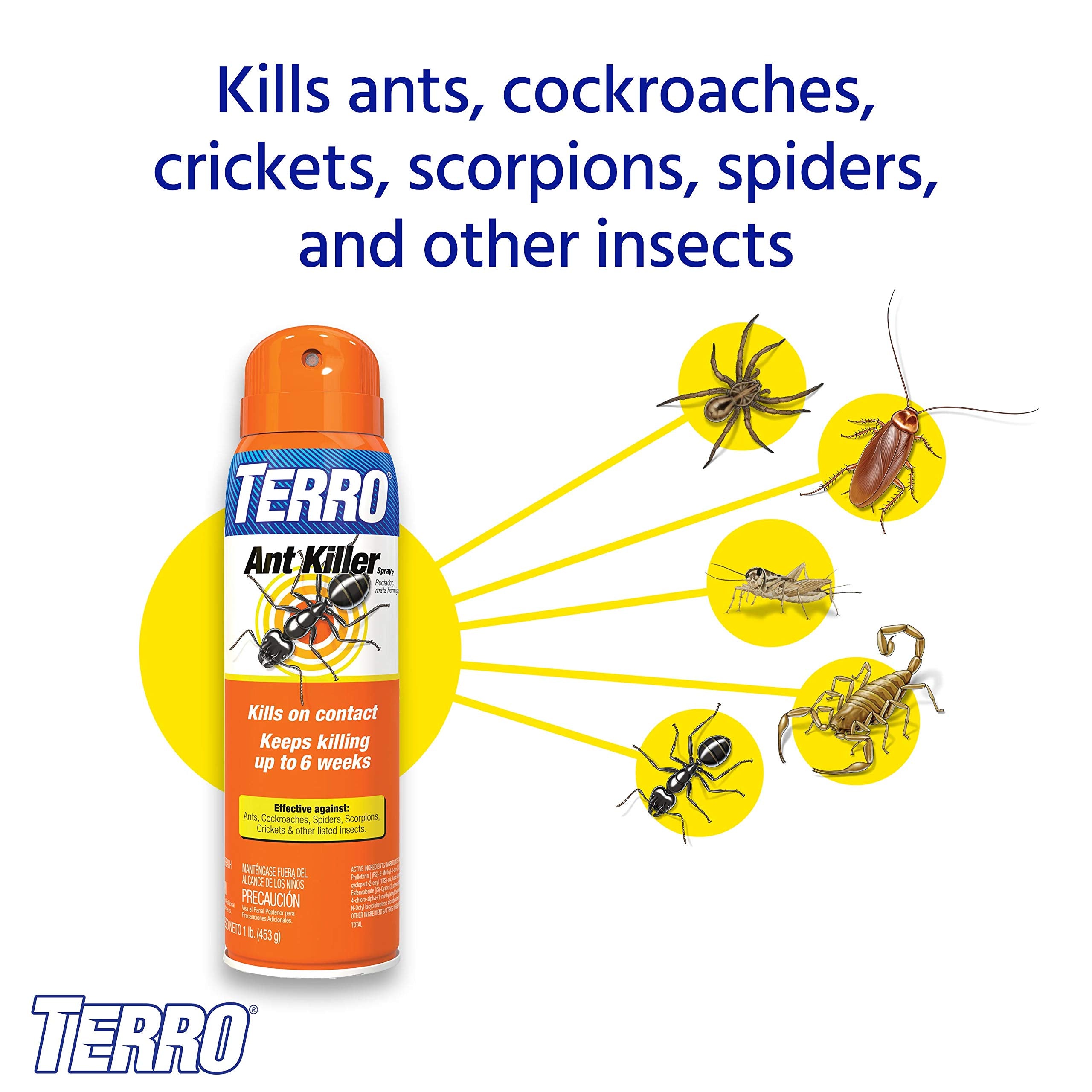 Terro Ant Killer Spray 2 pack with packaging displayed