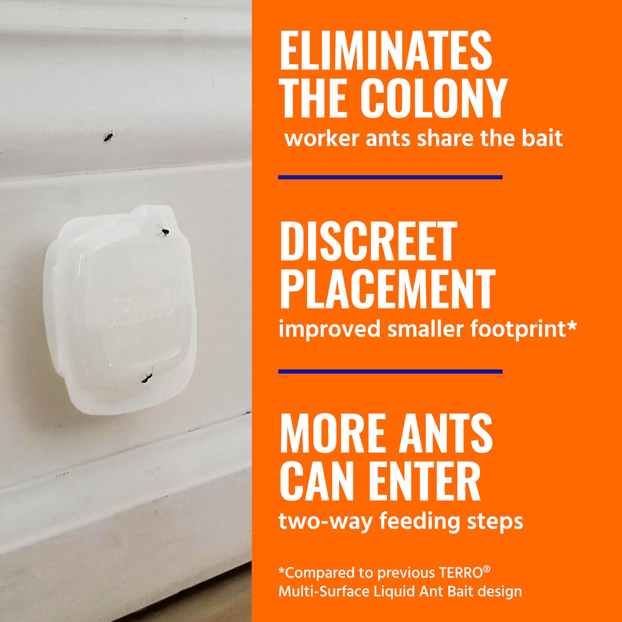 Terro ant traps blending with home décor