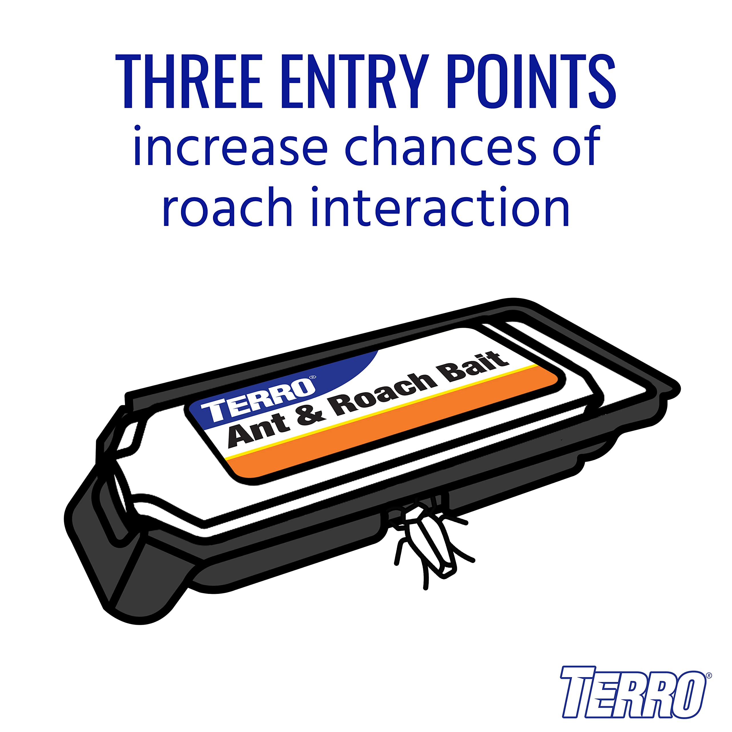 Terro bait station placed under appliance