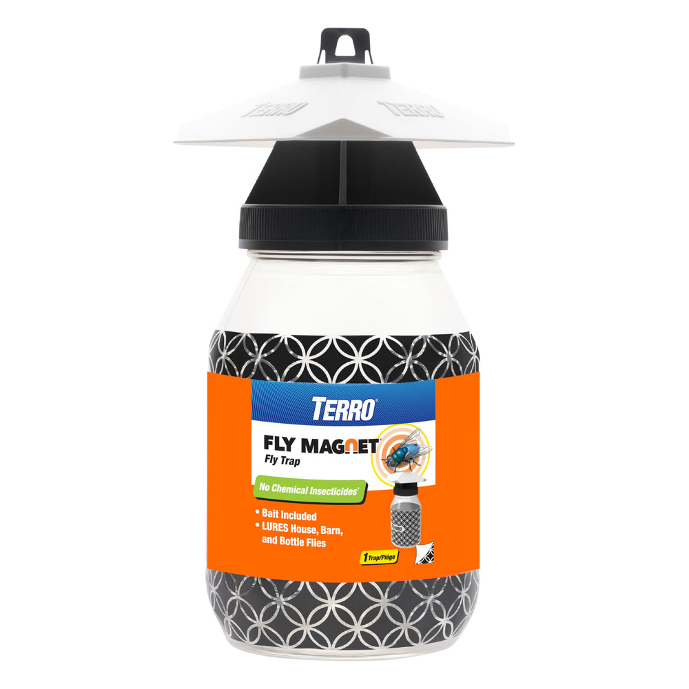 Terro Fly Magnet Trap white model front view