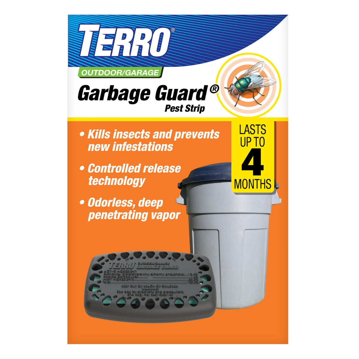Terro Garbage Guard Trash Can Insect Killer front view