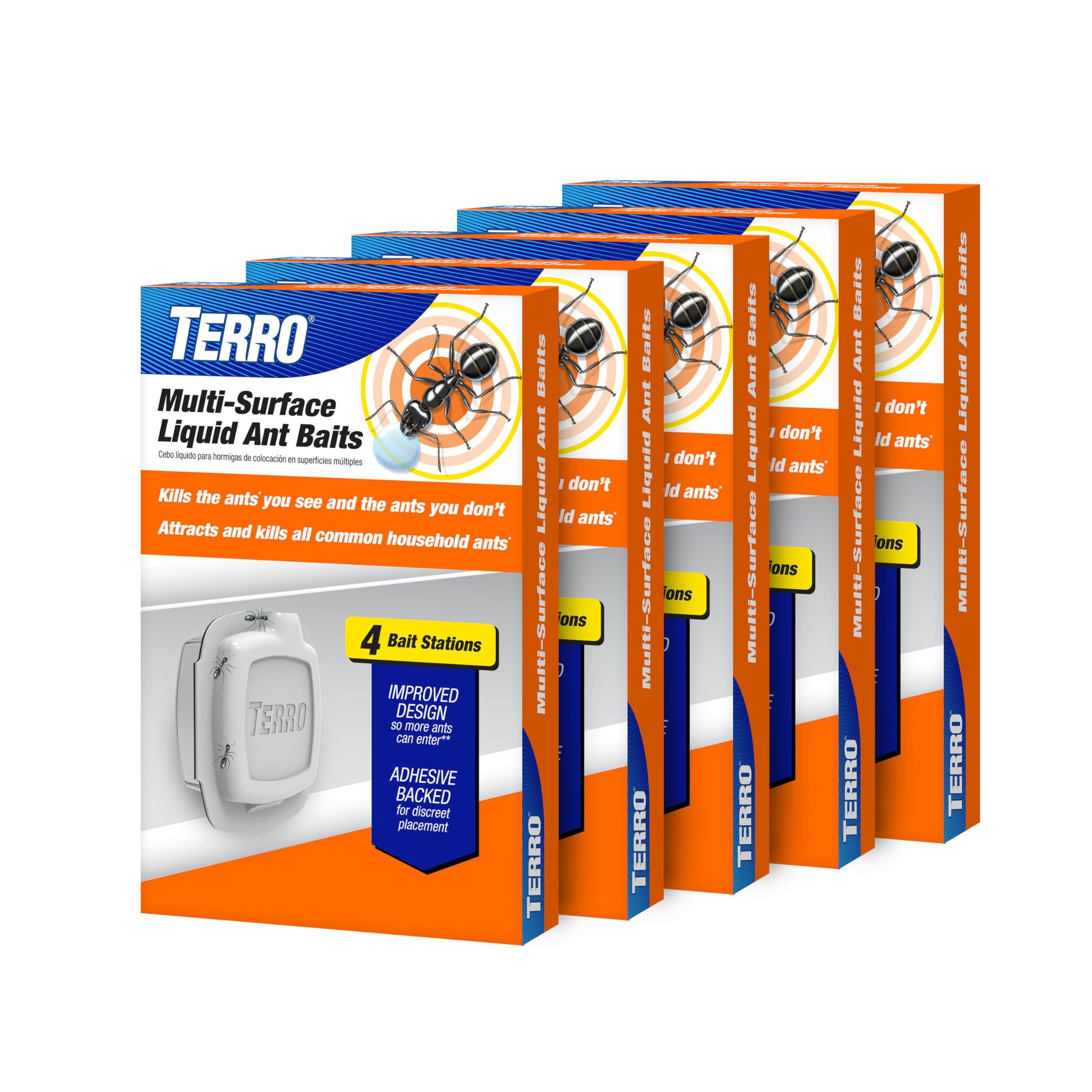 Terro Indoor Liquid Ant Baits packaging front view