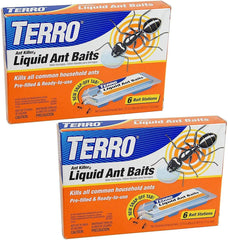 Terro Liquid Ant Baits 2 Pack front view with packaging
