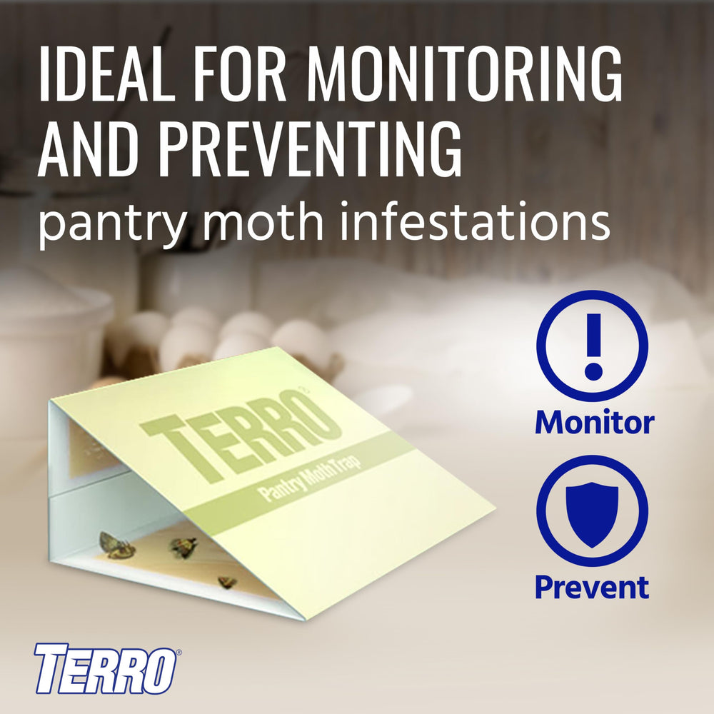 Terro Pantry Moth Trap folded design for safety