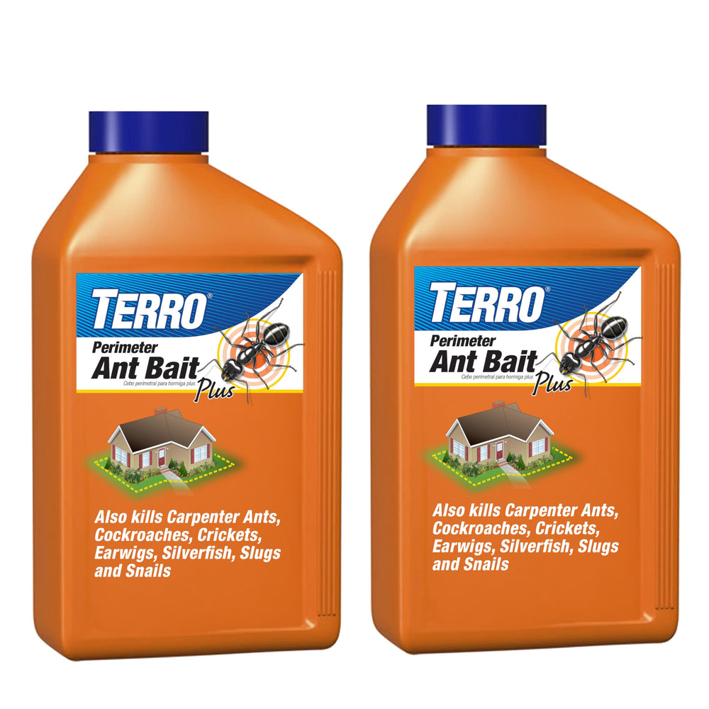 Terro Perimeter Outdoor Ant Bait Plus 2 lb shaker canister front view
