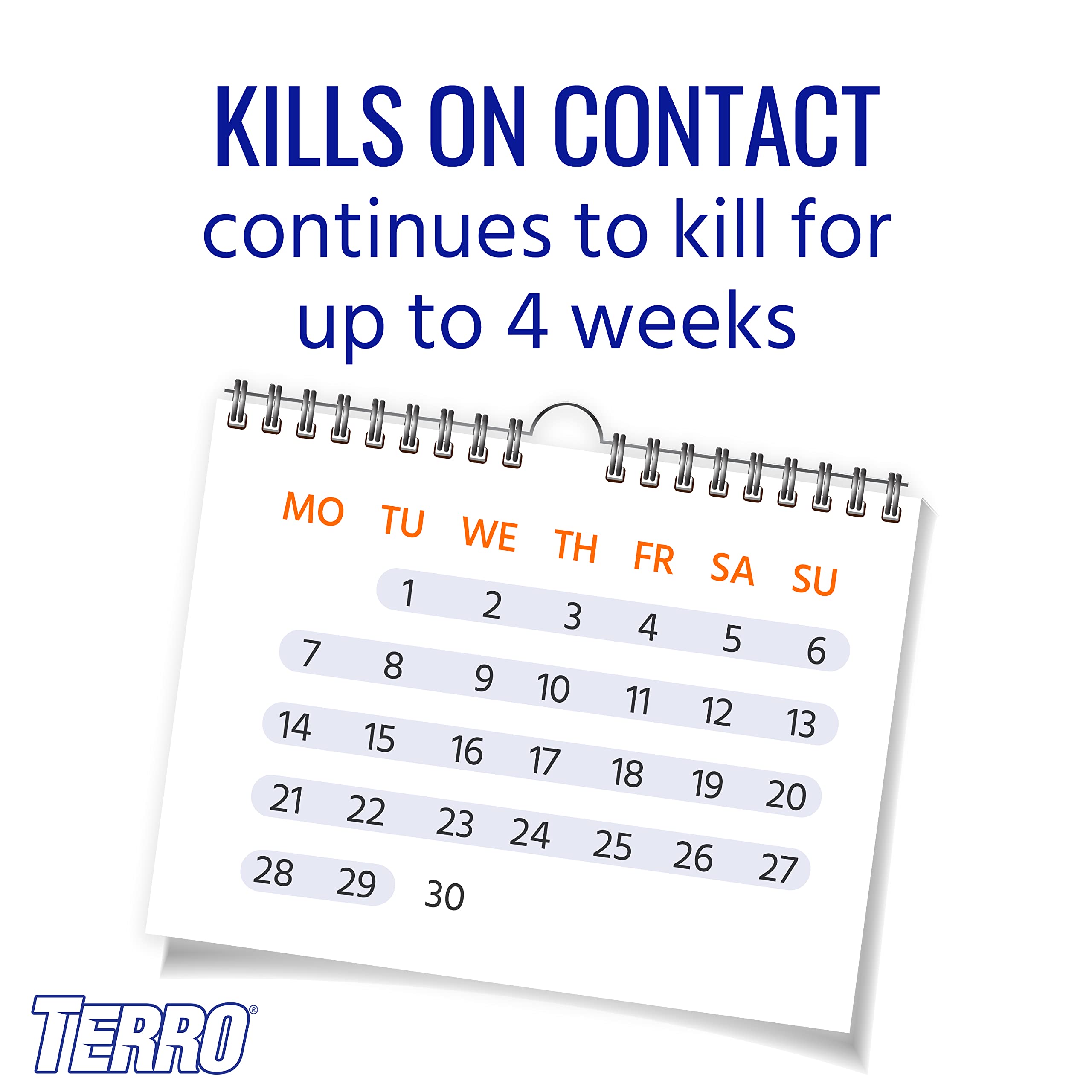 Terro spray being used indoors around window