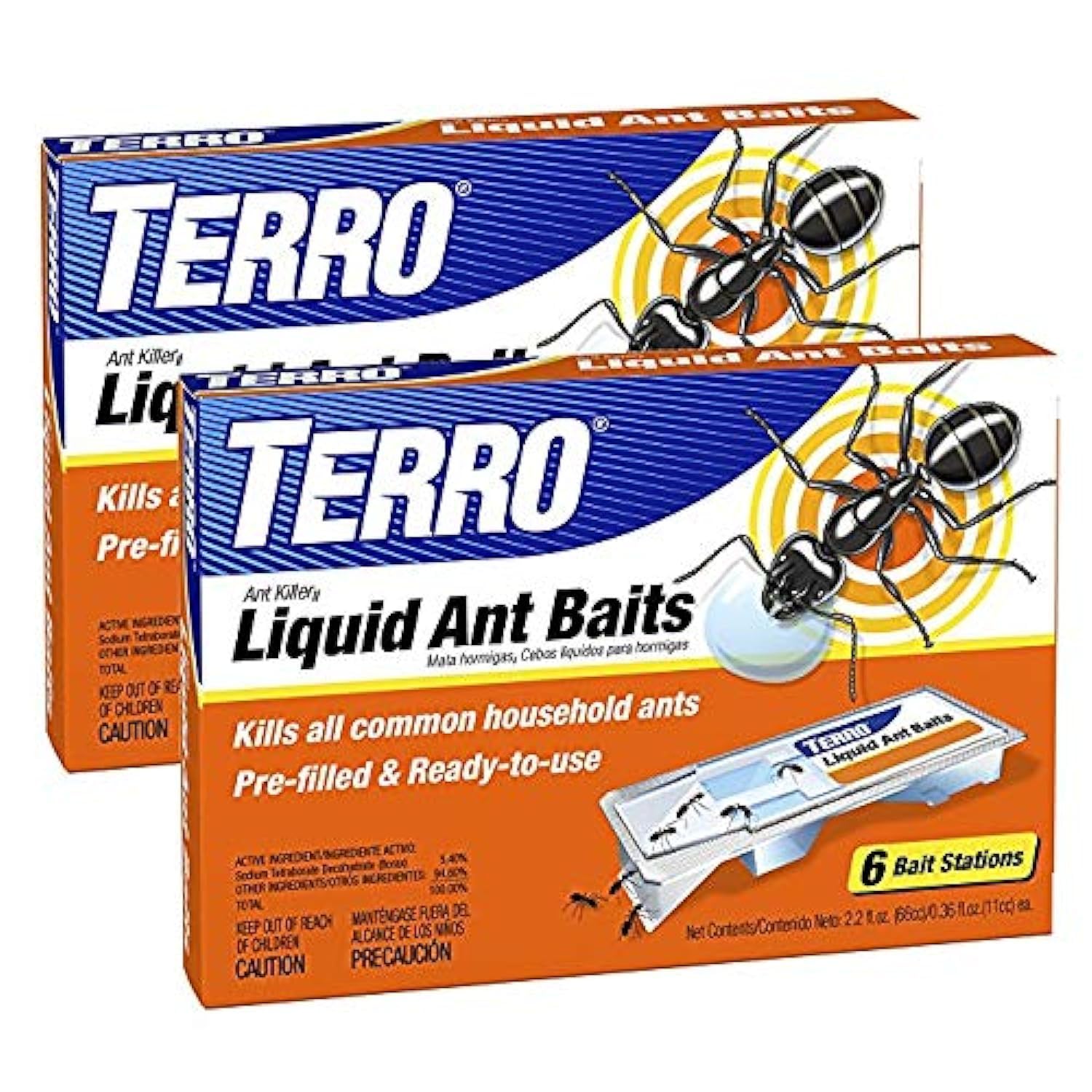 Terro T300 Liquid Ant Baits pack front view