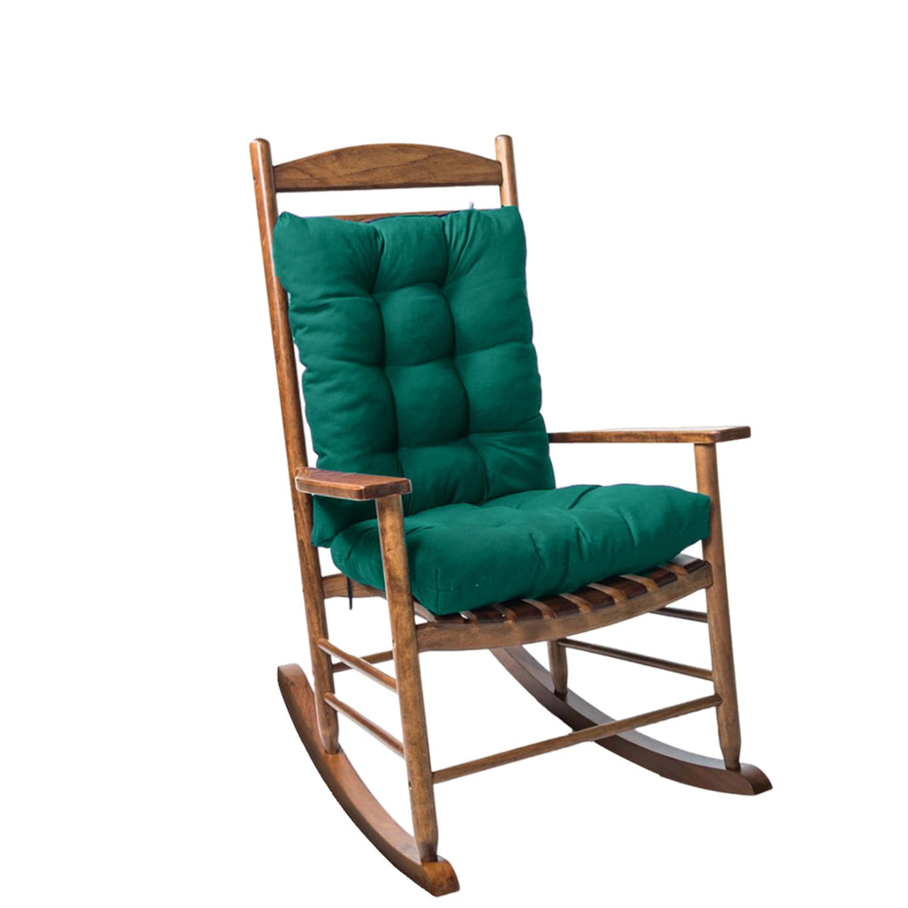 TESICA Dark Green Rocking Chair Cushion front view