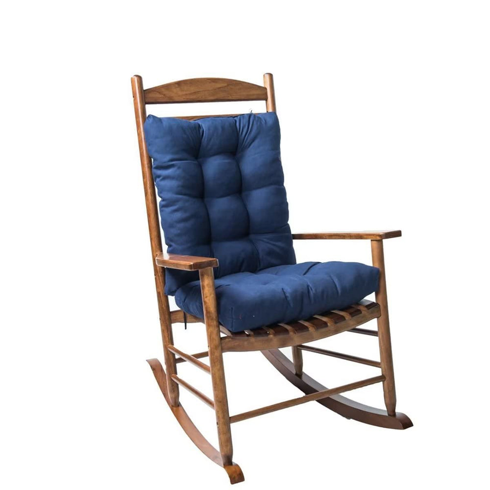TESICA Rocking Chair Cushion Navy Blue front view