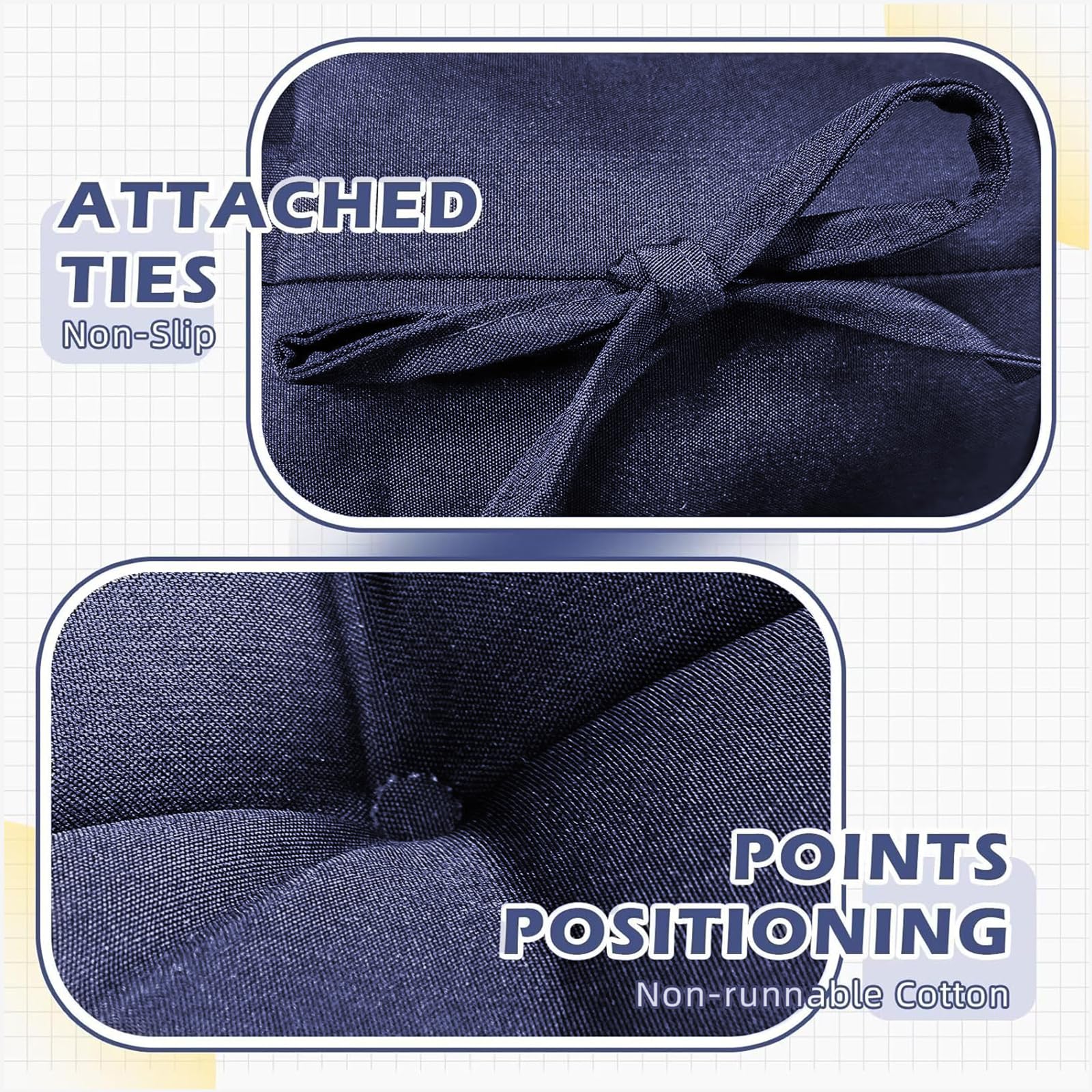 TESICA rocking chair cushions packaging view