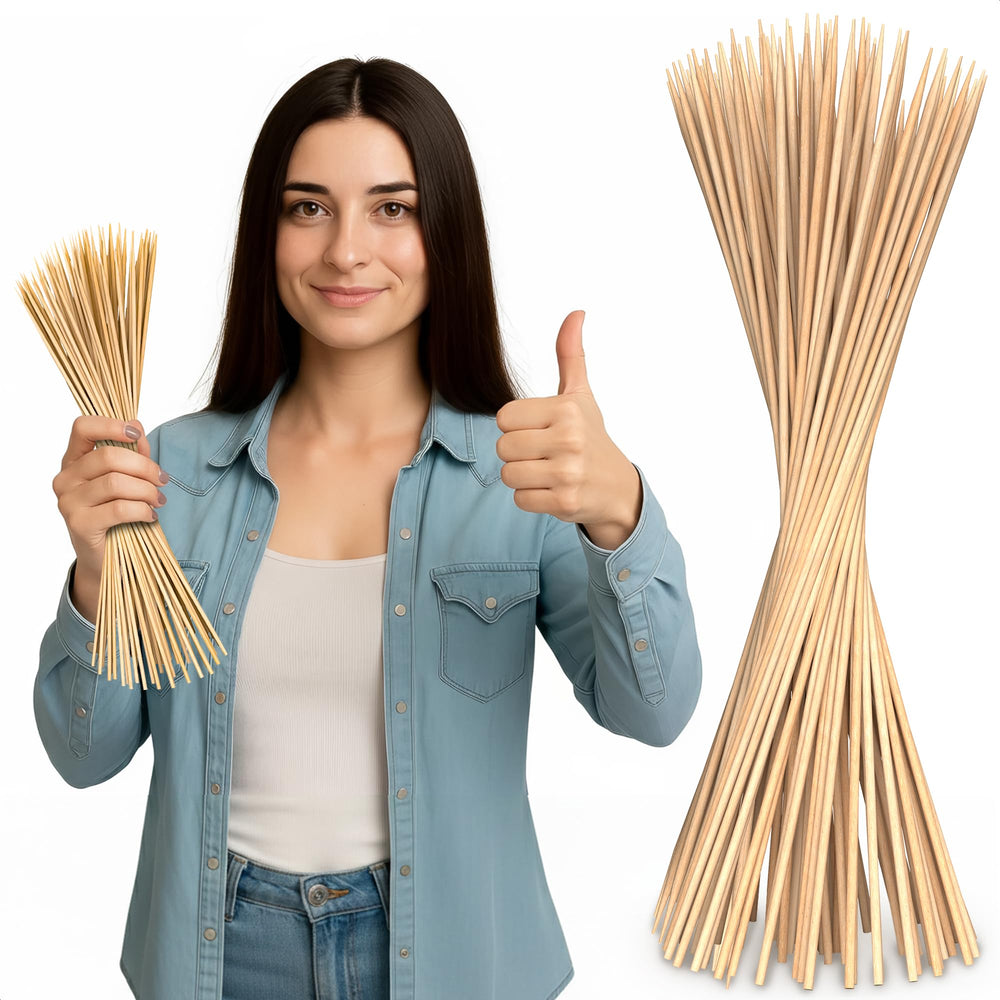 Tesorrio Bamboo Skewers 16 Inch pack of 100