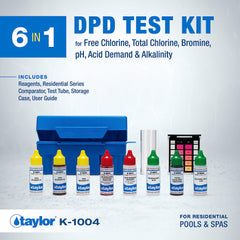 Testing reagents and comparator from Taylor K-1004 kit