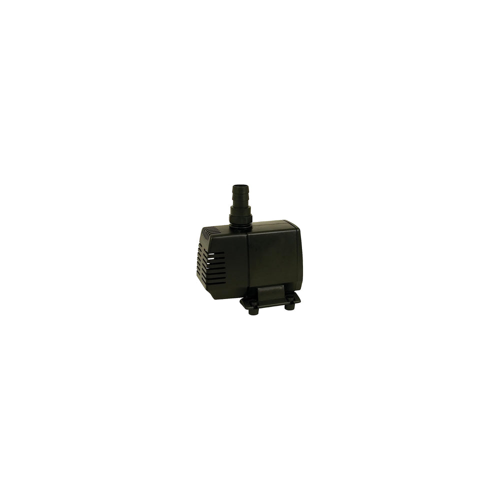 Tetra Pond Water Garden Pump side view showing connectors