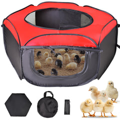 Tetuga Brooder Box for chicks, front view