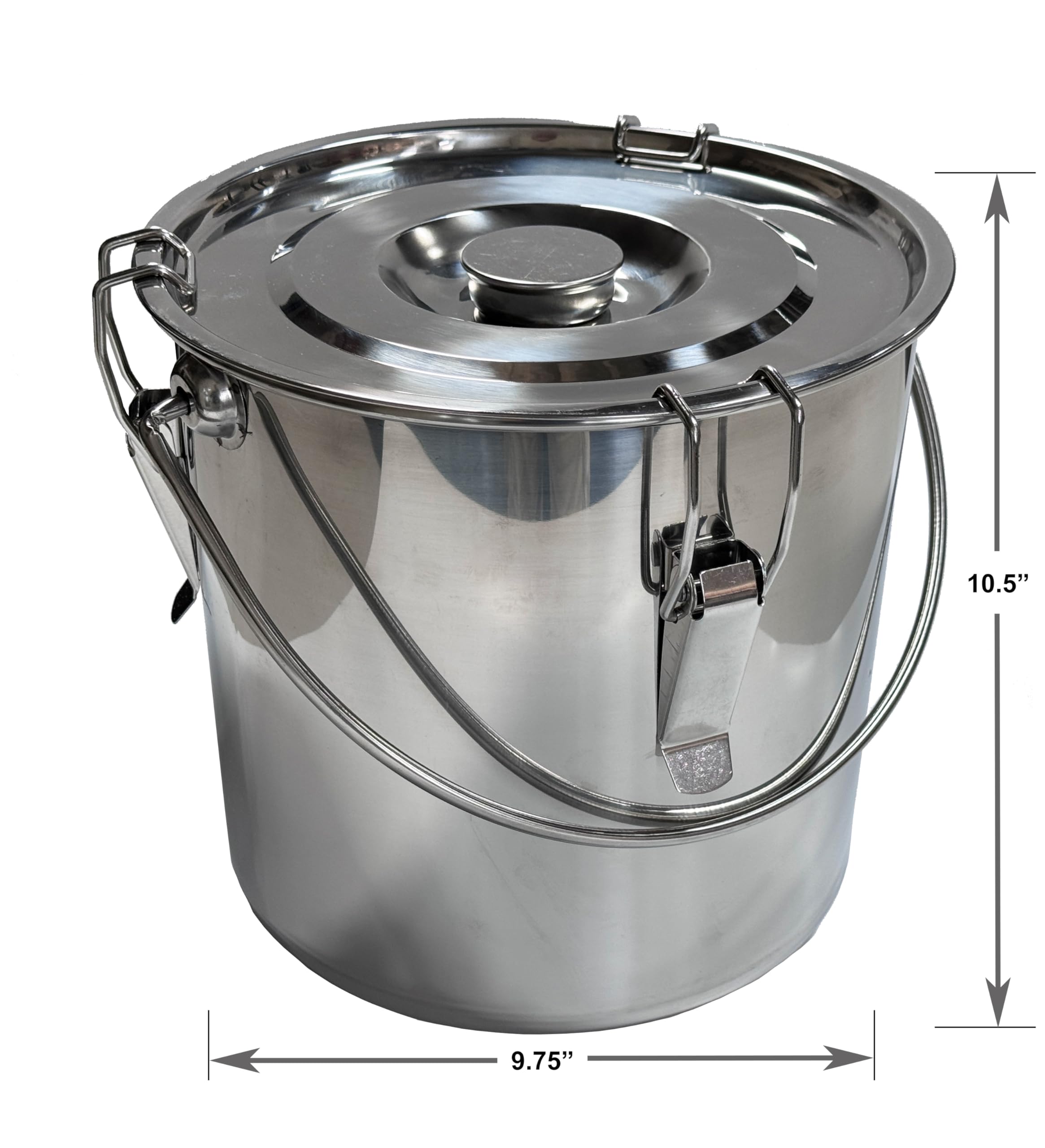 The Bincho Grill Charcoal Saver dimensions displayed