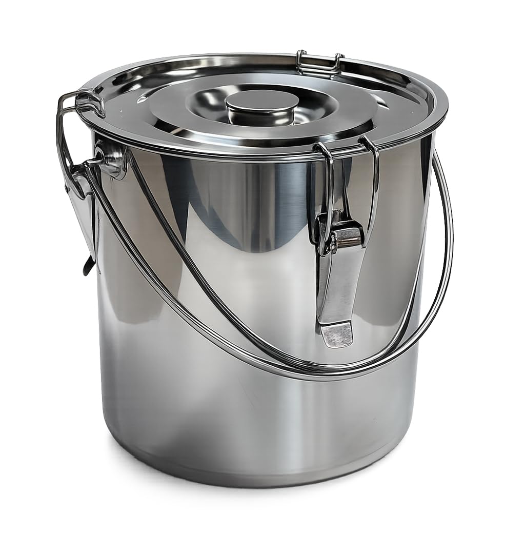 The Bincho Grill Charcoal Saver extinguishing bucket side view