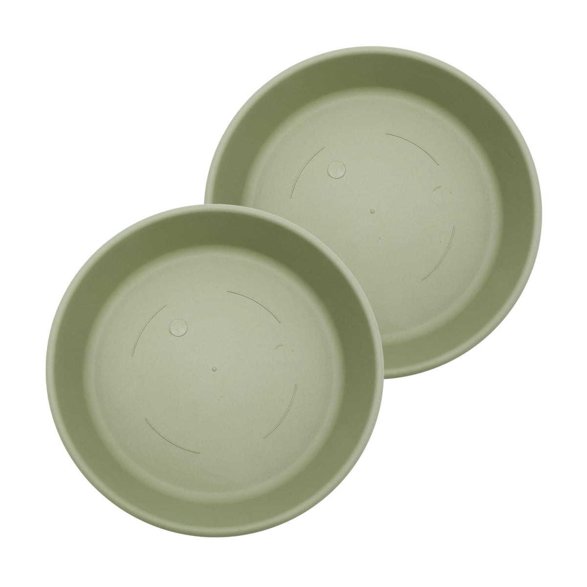 The HC Companies Classic Round Planter Pot 16-inch Seafoam front view