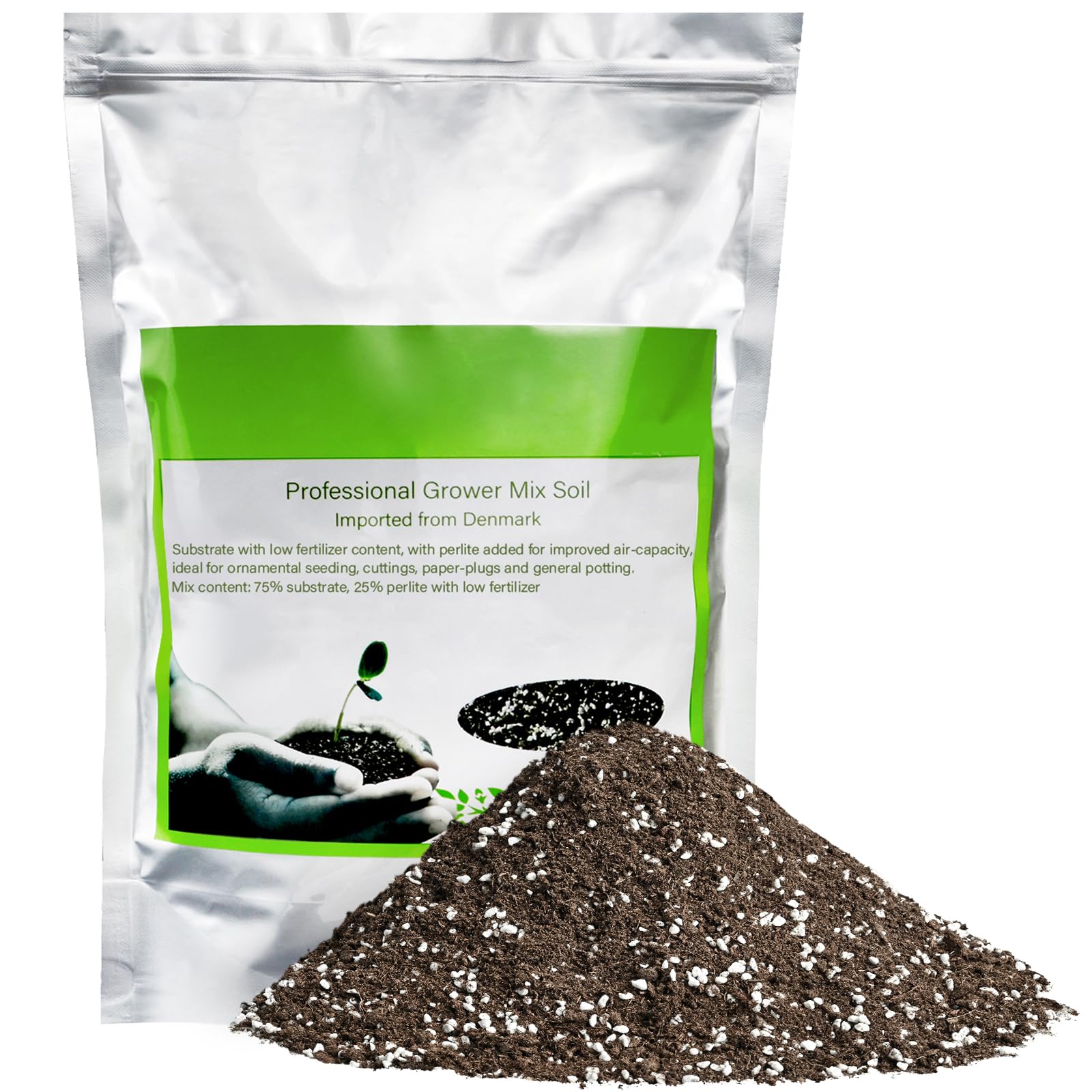 THE NEXT GARDENER.COM Succulent Cactus Potting Soil Mix 4 qt front view