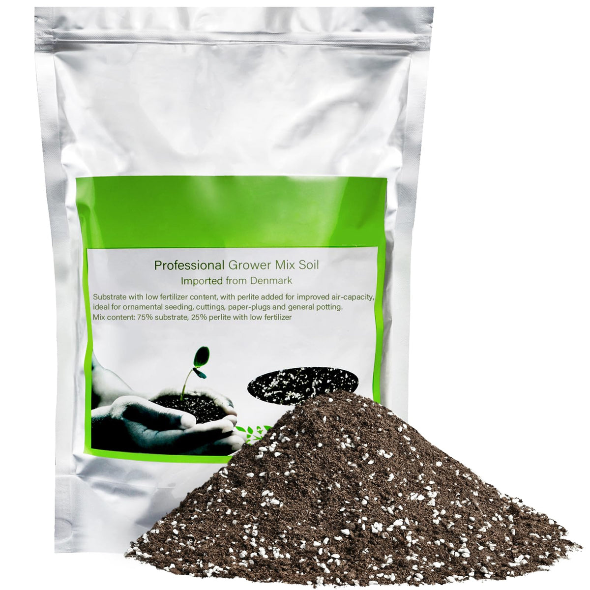 THE NEXT GARDENER.COM Succulent Cactus Potting Soil Mix 4 qt front view