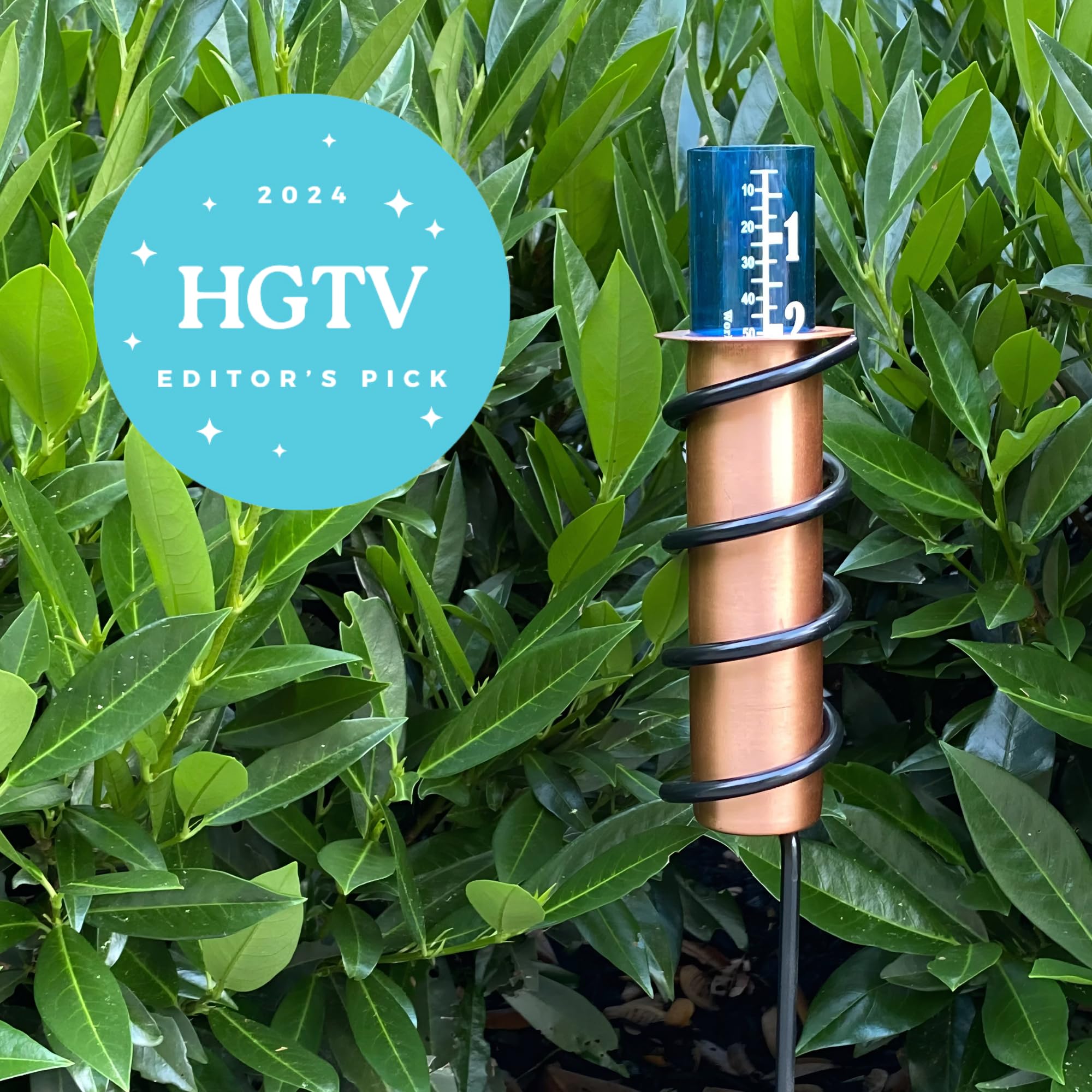 The Original Floating Rain Gauge with polycarbonate tube