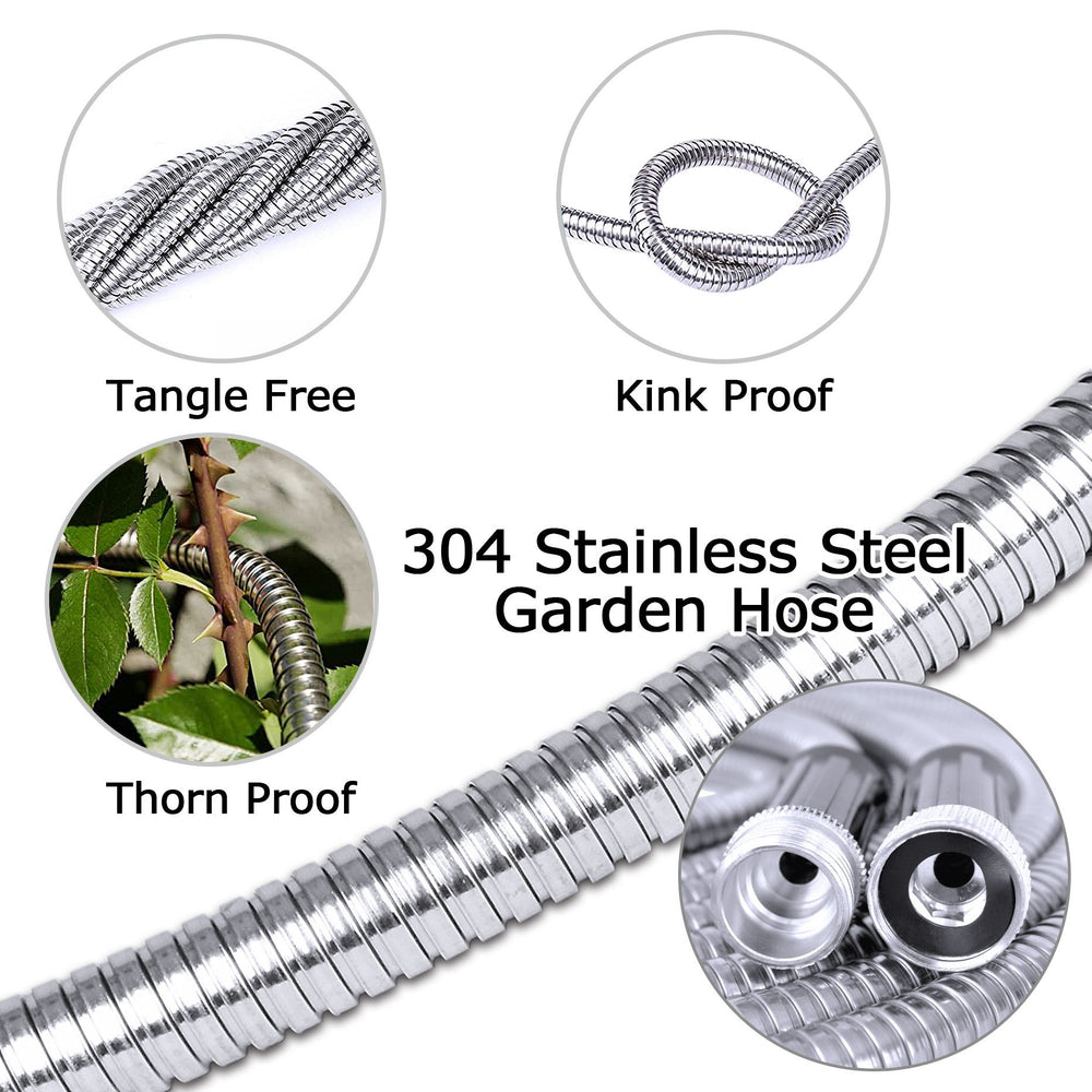 TheFitLife garden hose connector and sprayer nozzle