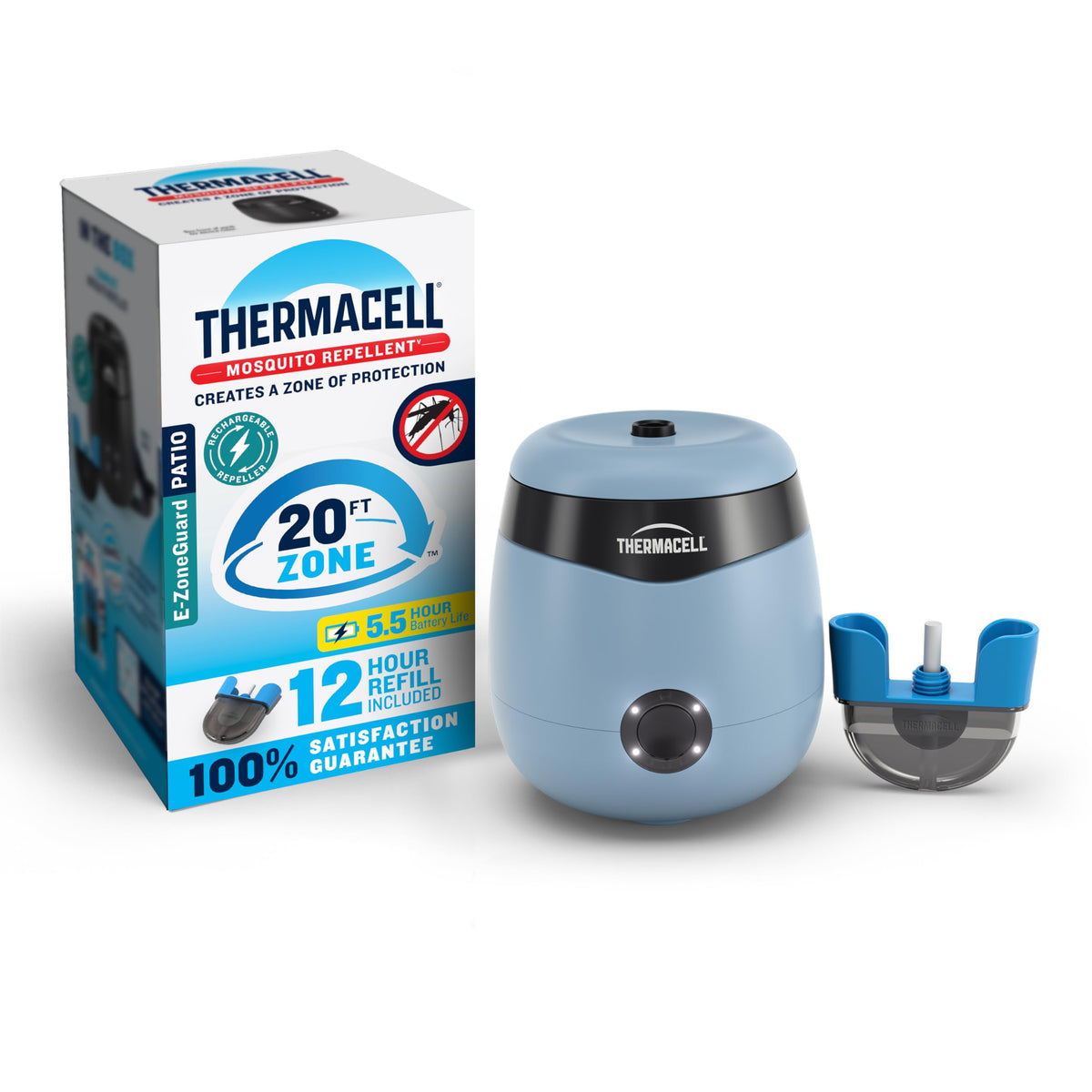 Thermacell E-ZoneGuard Patio Mosquito Repellent front view