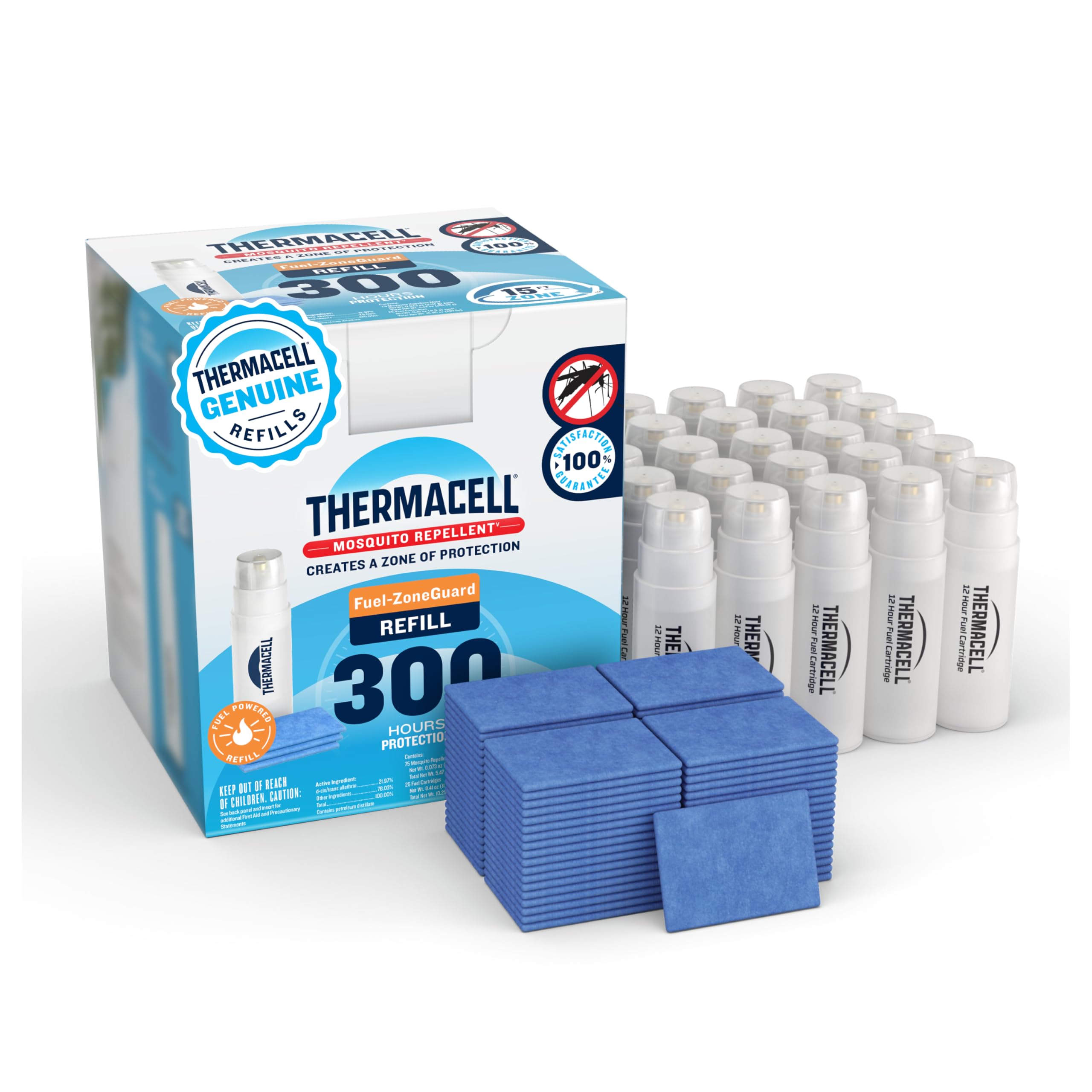 Thermacell Mosquito Repellent Refills 300-Hour Value Pack front view