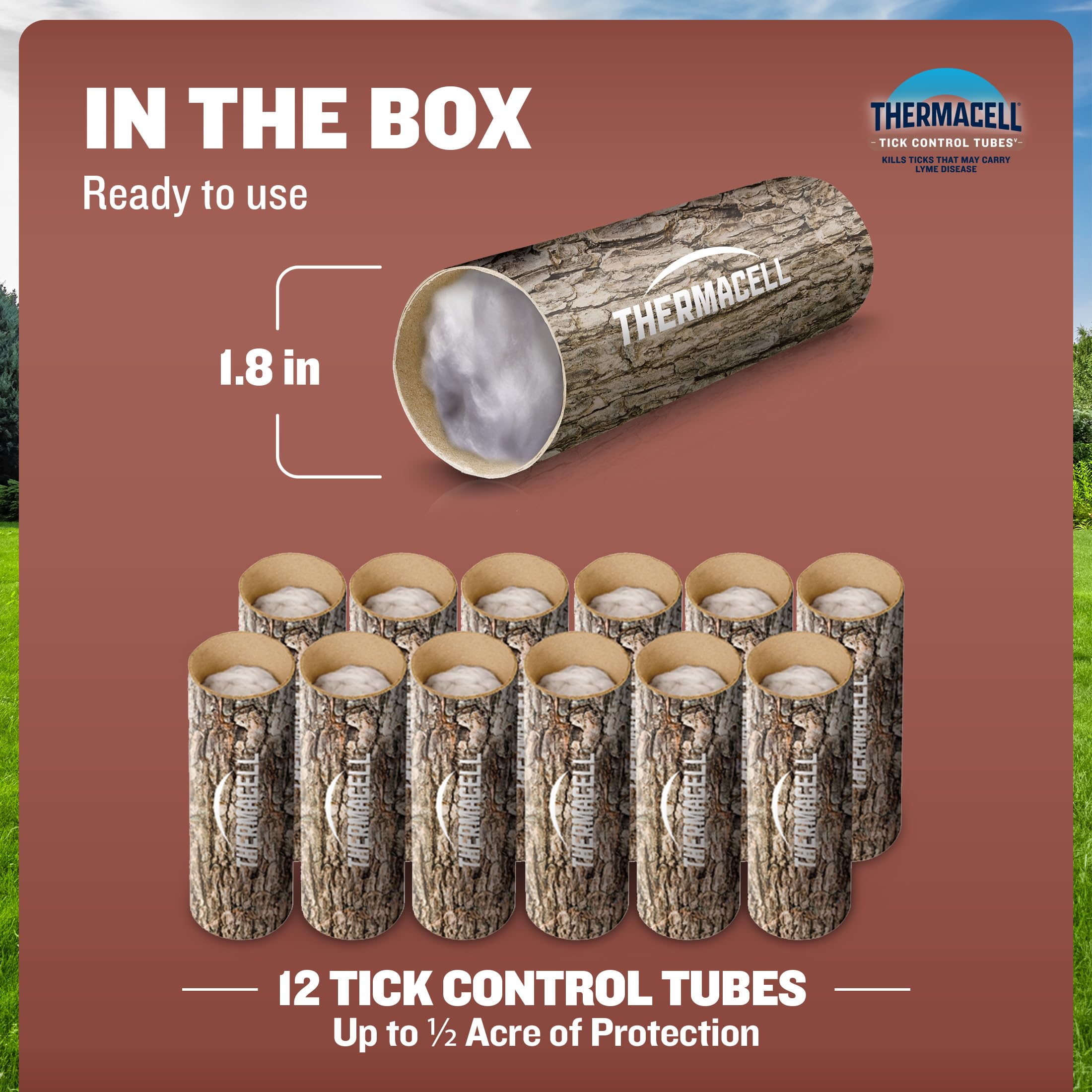 Thermacell packaging showing environmentally friendly label