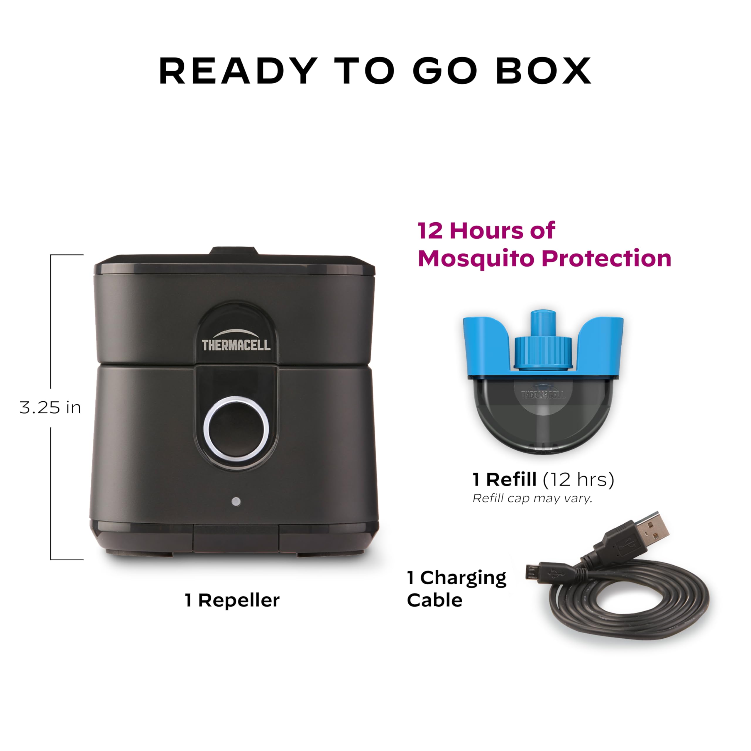 Thermacell Radius Mosquito Repeller packaging display